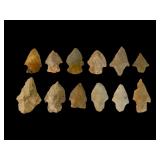 Flaked Stone Projectile Points