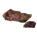 Red Moss & Red Flame Agate Specimens