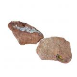 Two Rough Opal Specimens in Matrix