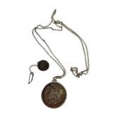 Union Mint .999 Silver Pendant & North Carol