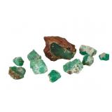 Raw Chrysoprase Chunks