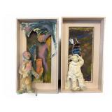 Media Shadowbox Assemblages