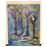 Jane Zamost Trees At Midnight, 2015