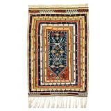 Handwoven Kilim Rug Multicolor