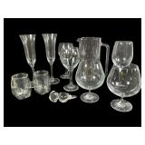 Glassware Lot: Vera Wang Wedgewood, Plus