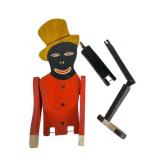 Vintage 'Stepin Tom' Wooden Walking Toy, 16'