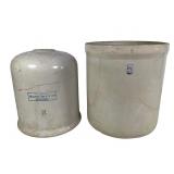 Two Stoneware Crocks by American Metalware Co.