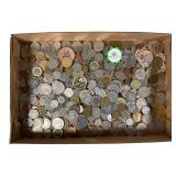 Foreign & US Coins with Tokens