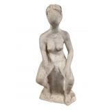 Seated Female Nude Sculpture