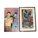 Jazz Art Prints: Dizzy Gillespie & James Denï¿½