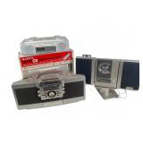Sony & Sharper Image Stereo & Clock Radio Lot