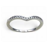 14K Gold Diamond Accented Band
