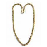Beverly Hills Gold 14K Tulip Weave Necklace
