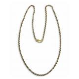 14k Gold 18" Thick Link Necklace