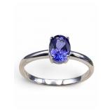 14k Tanzanite & Diamond Ring