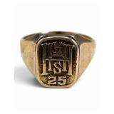 10K HHHS 1925 High School Ring