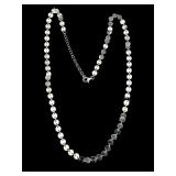14k Disc Link Necklace, 20 Inches