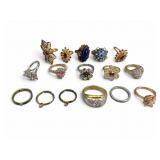 14K/18K Electroplated & Vermeil Rings