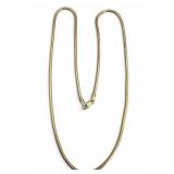 14K RCI Italian Gold Snake Chain Necklace