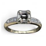 Traub Orange Blossom 14K Diamond Ring