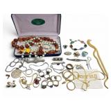 Large Assorted Costume Jewelry Lot