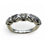 Platinum Diamond Wedding Band