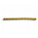 13.0 DWT 14K Chevron Pattern Bracelet