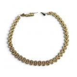 14k Beverly Hills Gold Tulip Weave Bracelet