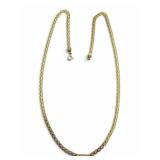 14k Gold Bismarck Chain Necklace