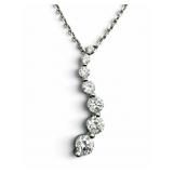 14K Diamond Pendant Necklace