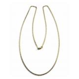 14k Gold Anchor Chain Necklace