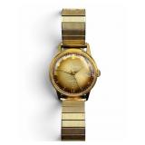 Helbros Invincible Gold-Tone Mechanical Watch