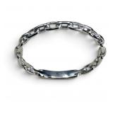 14K Gold Dainty Chain-Link Ring Size 6