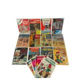 16 Disney & Related Comic Books, 1957-1975