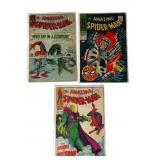 Amazing Spider-Man #29, #58 & #66 Comic Lot