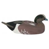 Julie Gilbert American Wigeon Drake Decoy 2003
