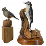 T. Ahern & V. Ciesielski Wildlife Wood Carvings