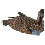 Mark Yundt Preening Blue-Winged Teal Hen Decoy