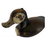 Antique Hand Carved Wood Ruddy Duck Decoy