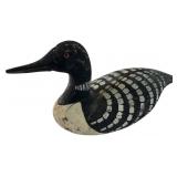 Farmwood Hand-Carved and Painted Common Loon Decoy