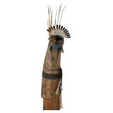 Robert Lucero Isleta Pueblo Stick Lady Sculpture