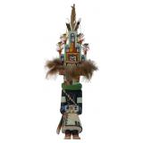 Marvin Kypelva, Hopi Hemis Katsina Wood Doll 1976
