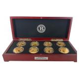 Bradford Exchange 2018 Speeches 8-Coin Gold Proof