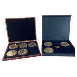 US Donald Trump Gold-Layered Medallions Collection