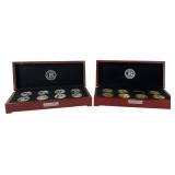 Pair Bradford Exchange FJ & TDC Coin Collections