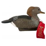 D. Small Hooded Merganser Hen Gunning Decoy 1993