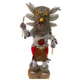 Danny Begay Signed Navajo Owl Mongwa Katsina Doll