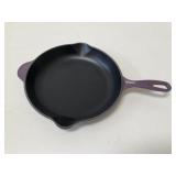 Le Creuset Purple Enameled Skillet & Spout