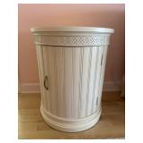 OKA Ingrid Cylindrical Lamp Table & Cabinet