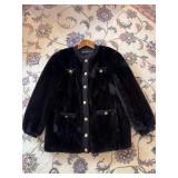 Flemington Furs Ranch Mink & Knit Sweater Jacket
